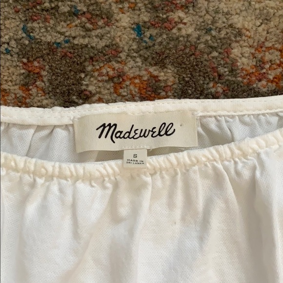 Madewell Off The Shoulder Linen Top - Picture 4 of 4